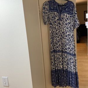 Gap Floral maxi dress